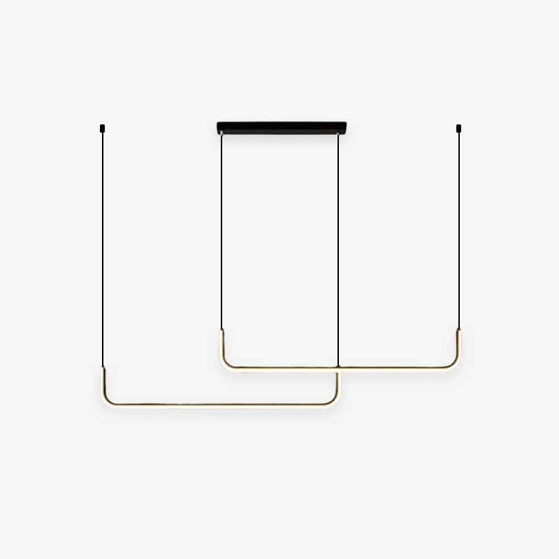 Elara Modern LED Pendant Light in Metal and Silicone