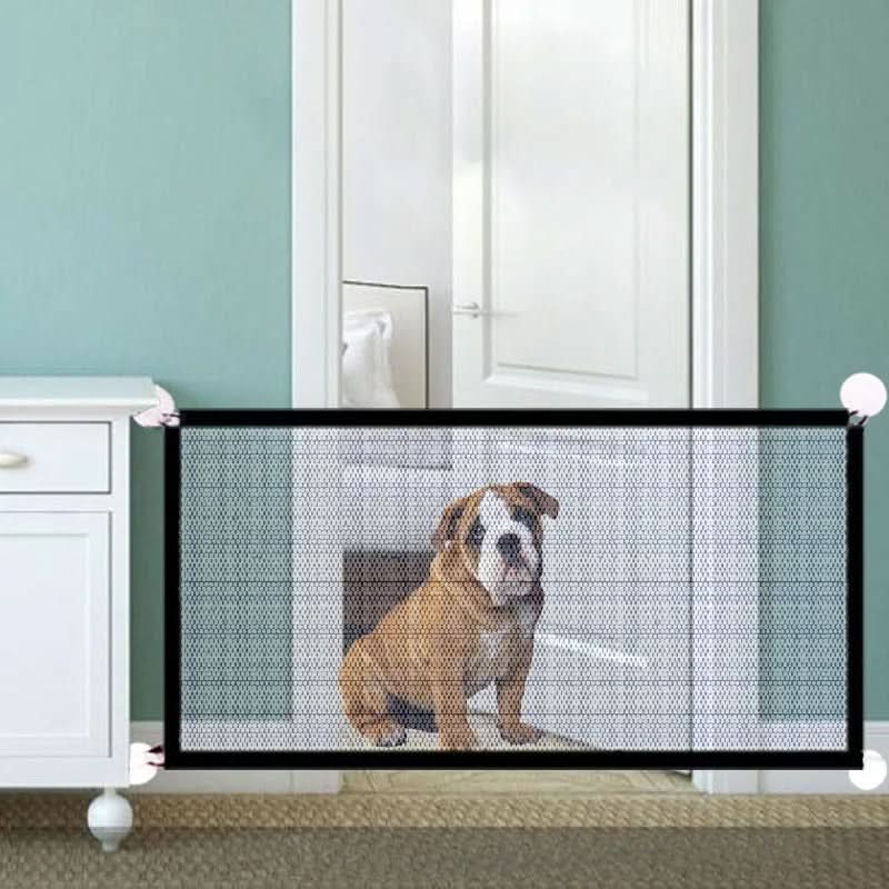 AeroGuard Mesh Baby And Pet Barrier Transparent Durable Gate For Safe Homes