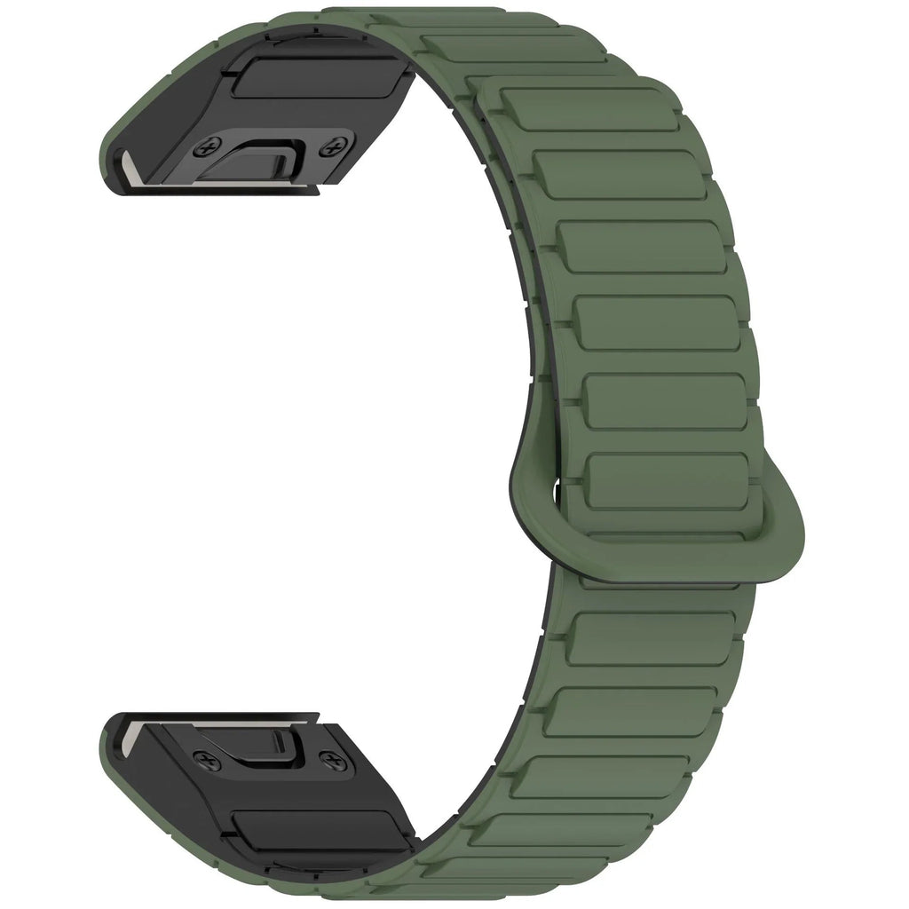Garmin QuickFit Magnetic Loop Strap Waterproof Silicone Watch Band