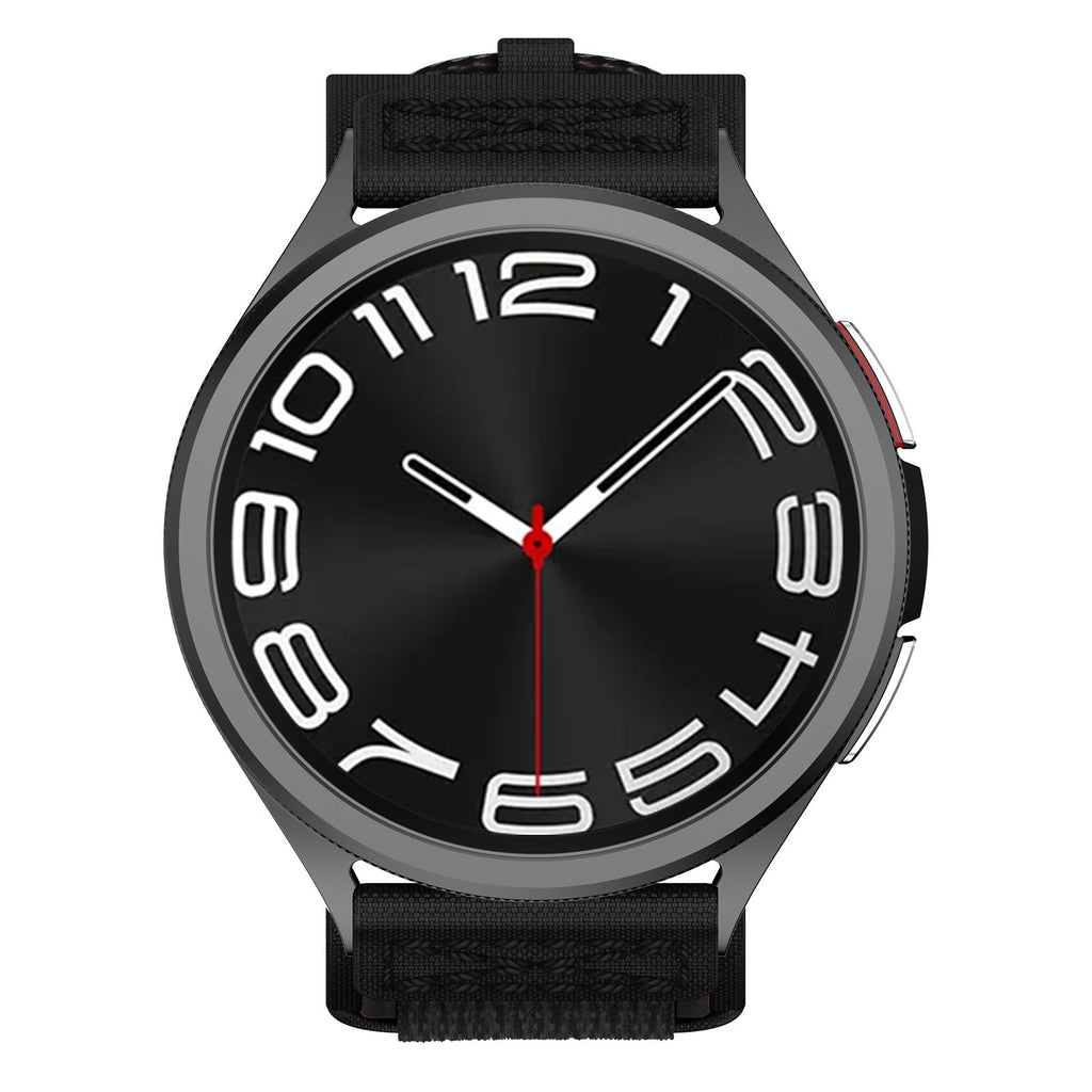 Udendørs taktisk nylonrem til Samsung Galaxy Watch 4 / 5 / 6 / 7