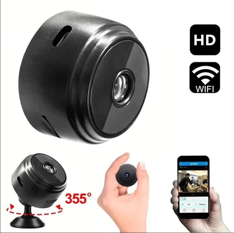 לומהקאם מצלמה מיני 1080P עם ראיית לילה ושליטה באפליקציה לאבטחת הבית