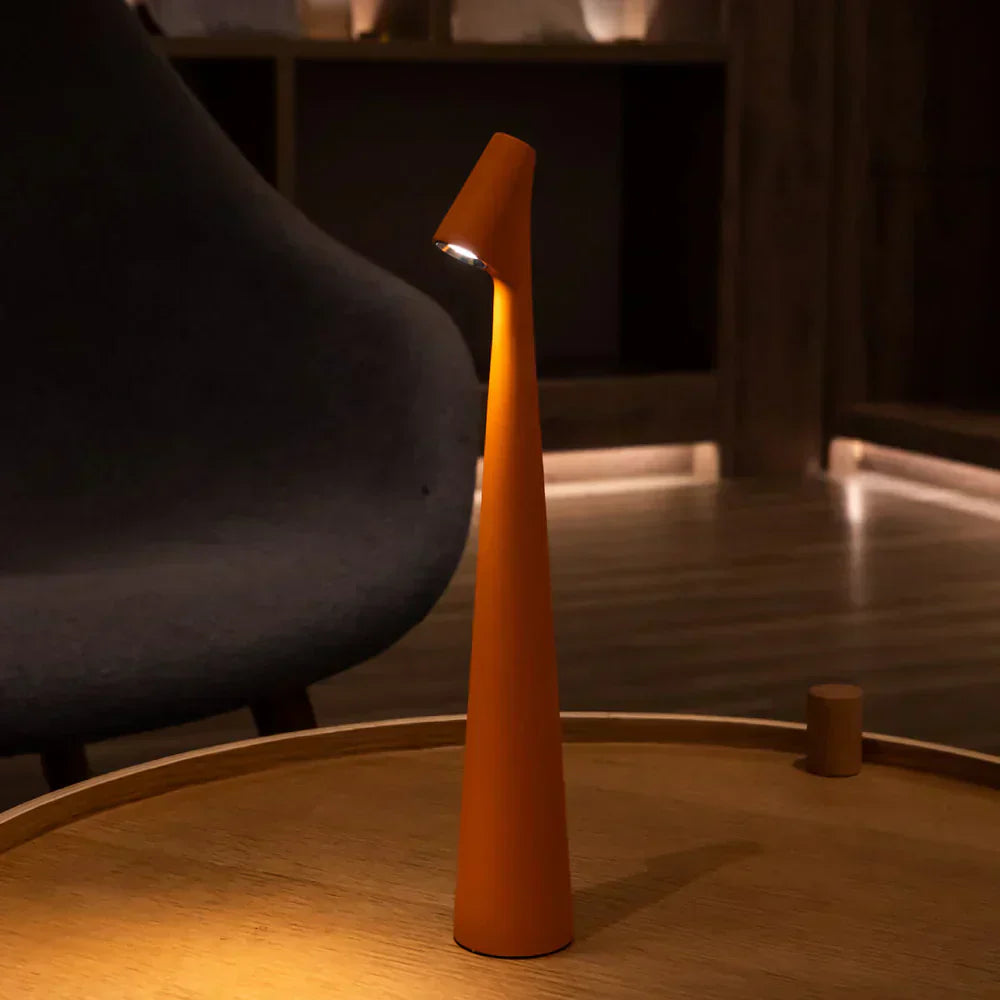 NordicNova Kabellose LED-Leselampe Minimalistische Tischleuchte