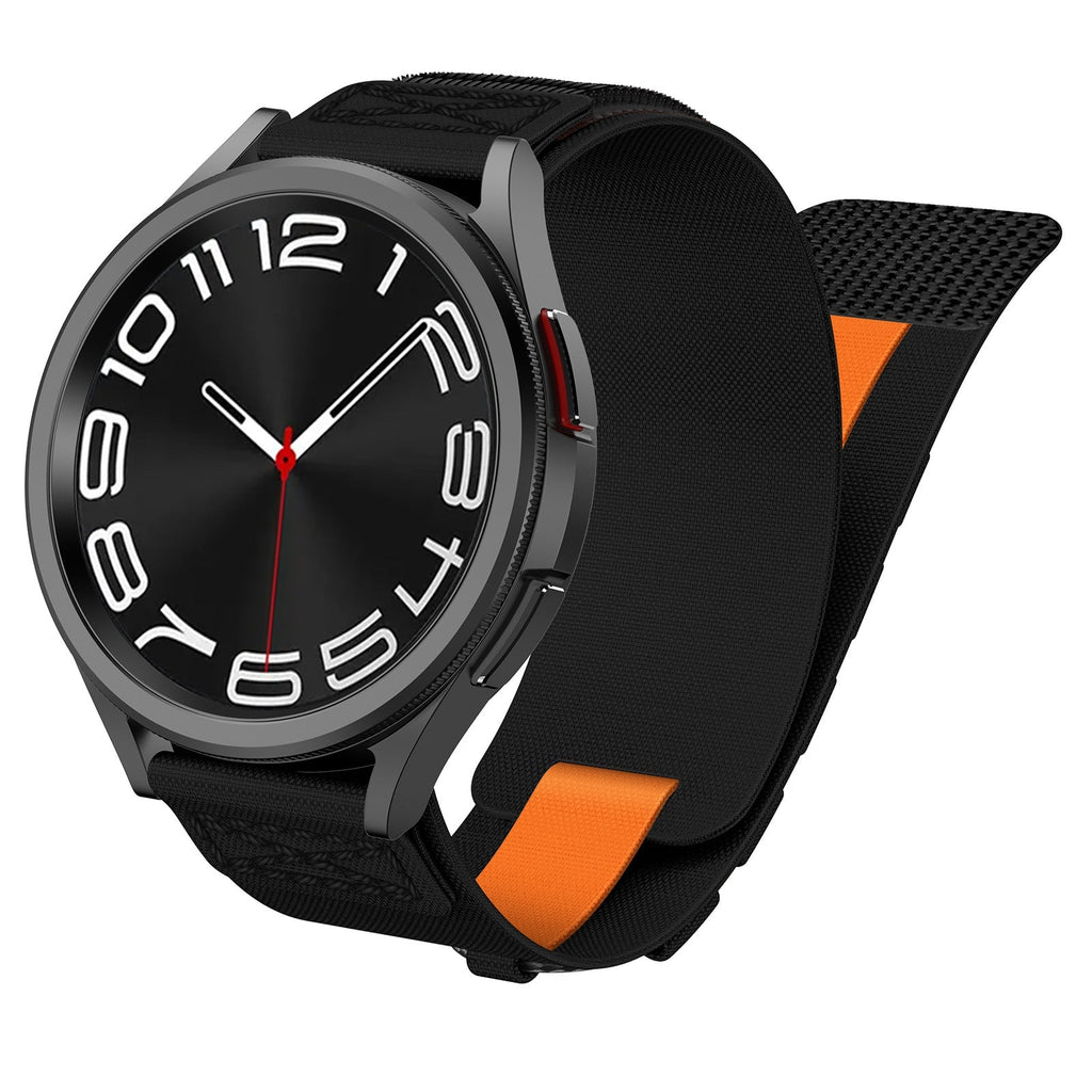 Udendørs taktisk nylonrem til Samsung Galaxy Watch 4 / 5 / 6 / 7