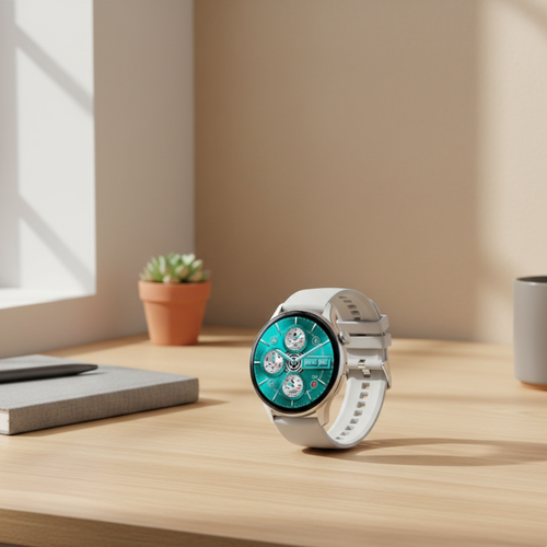 AMOLED-Smartwatch für Damen mit wasserdichtem Gehäuse und Bluetooth-Anruffunktion