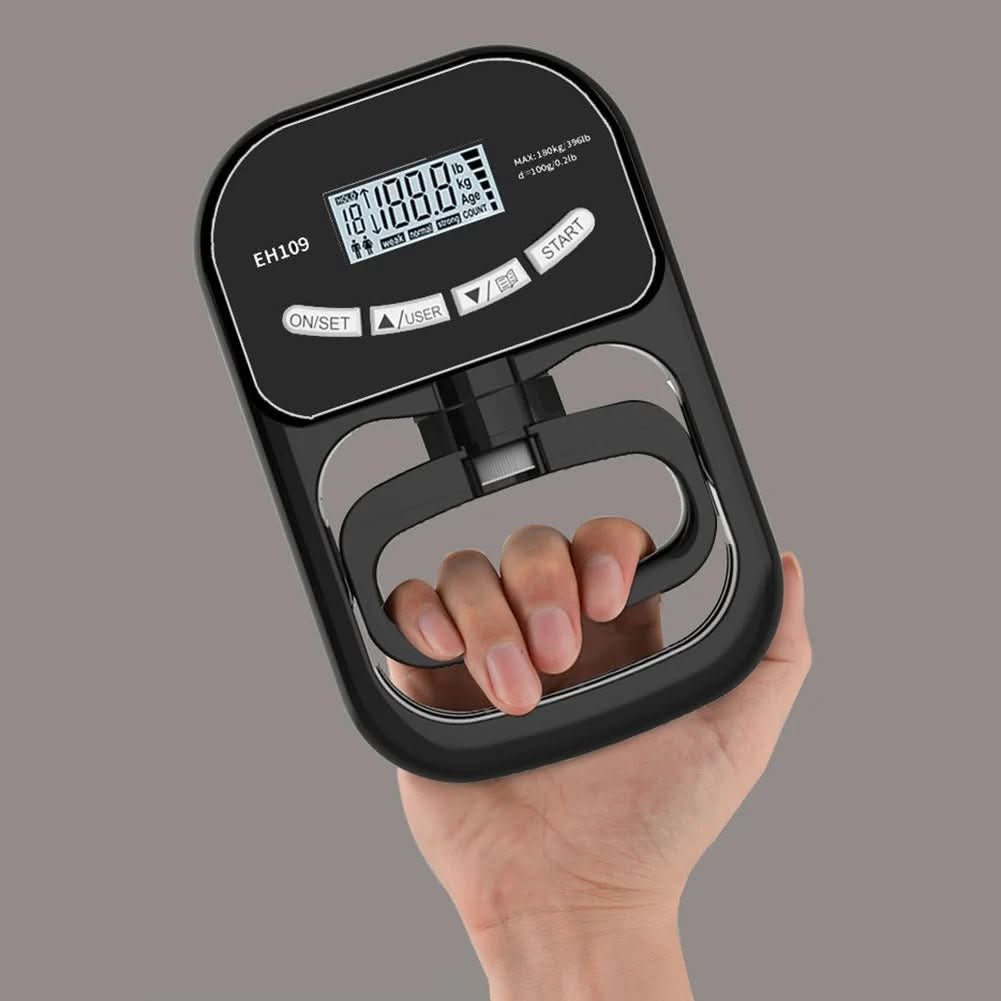 GripPro Digitalt Grebsstyrkemåler Præcis 120 Kg Kapacitet Til Atleter