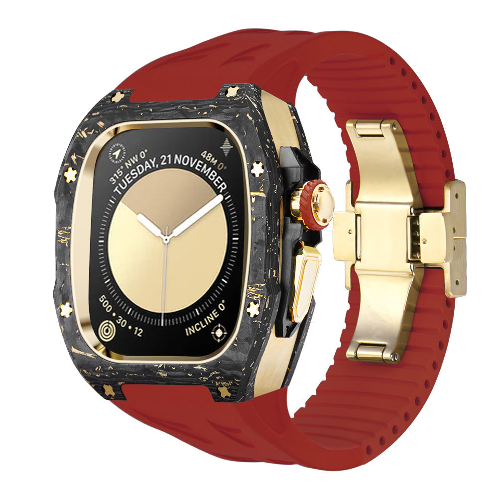 Apple Watch Ultra için RM7006 Karbon Fiber Kasa Yenileme Kiti