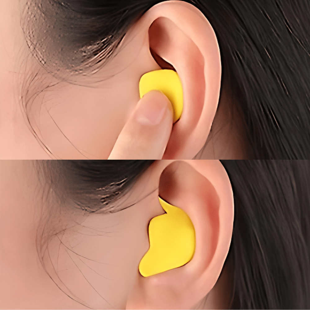 CalmSound Earphones Noise Cancelling Waterproof For Sleep Work Travel