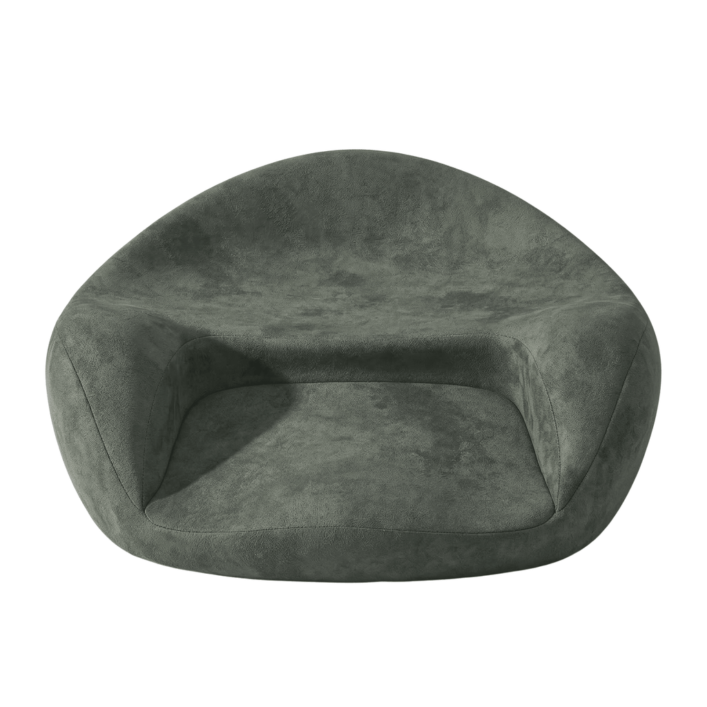 Compagnien Contoured Meditation Cushion With Memory Foam Core For Balanced Seating