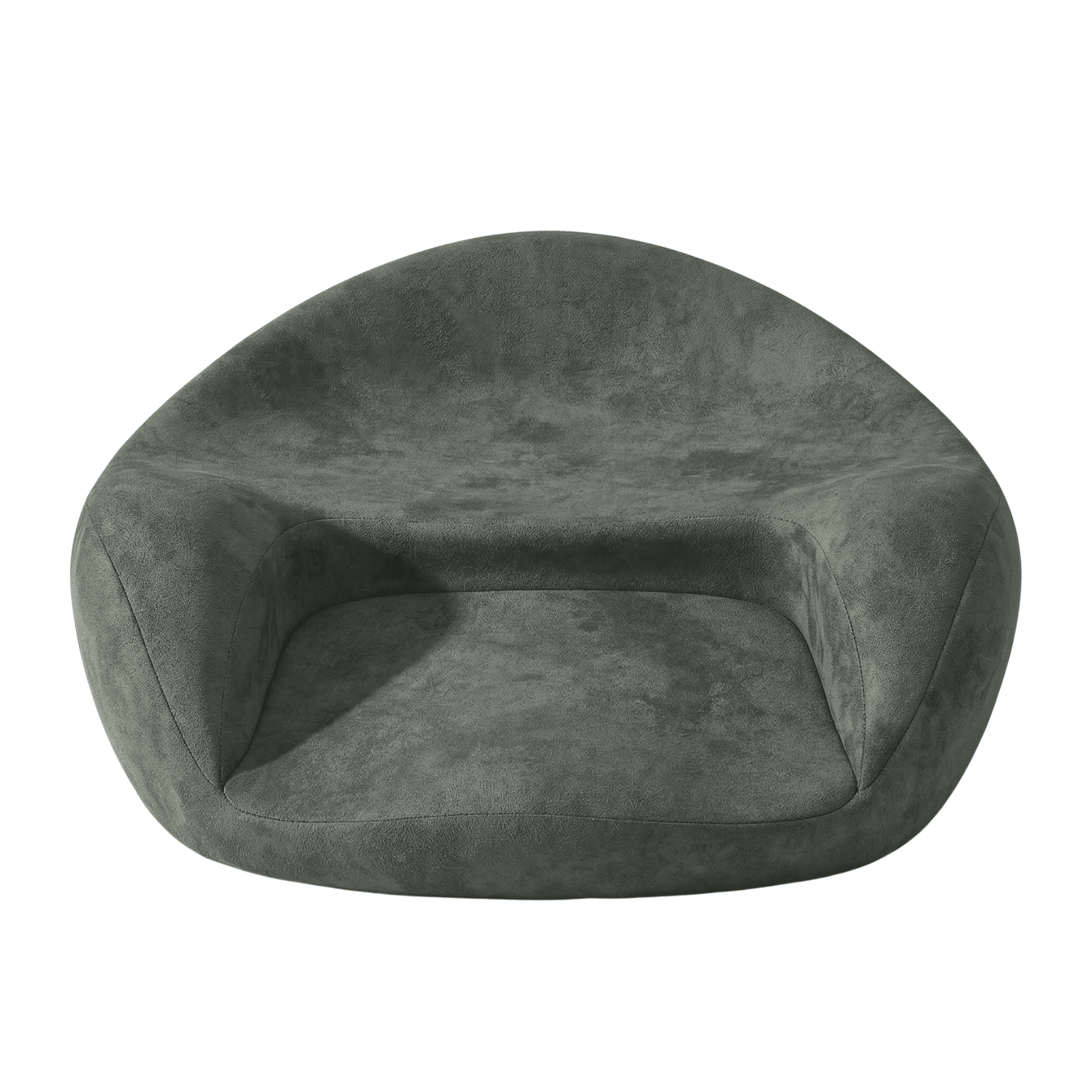 Compagnien Contoured Meditation Cushion With Memory Foam Core For Balanced Seating