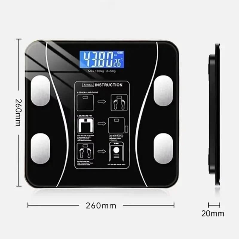 PulseScale Smart Body Analysis Scale With App Sync For Health Tracking