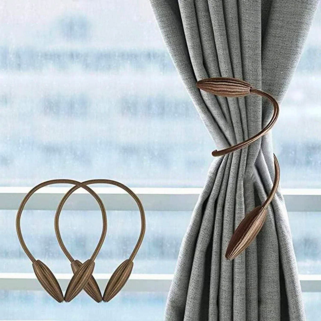 FLEX TIEBACKS Eleganckie podtrzymacze do zasłon dla stylowej dekoracji okien