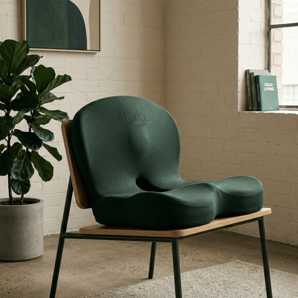 Ergonomisches Memory-Schaumstoff-Rücken- und Sitzkissen für Bürostuhl
