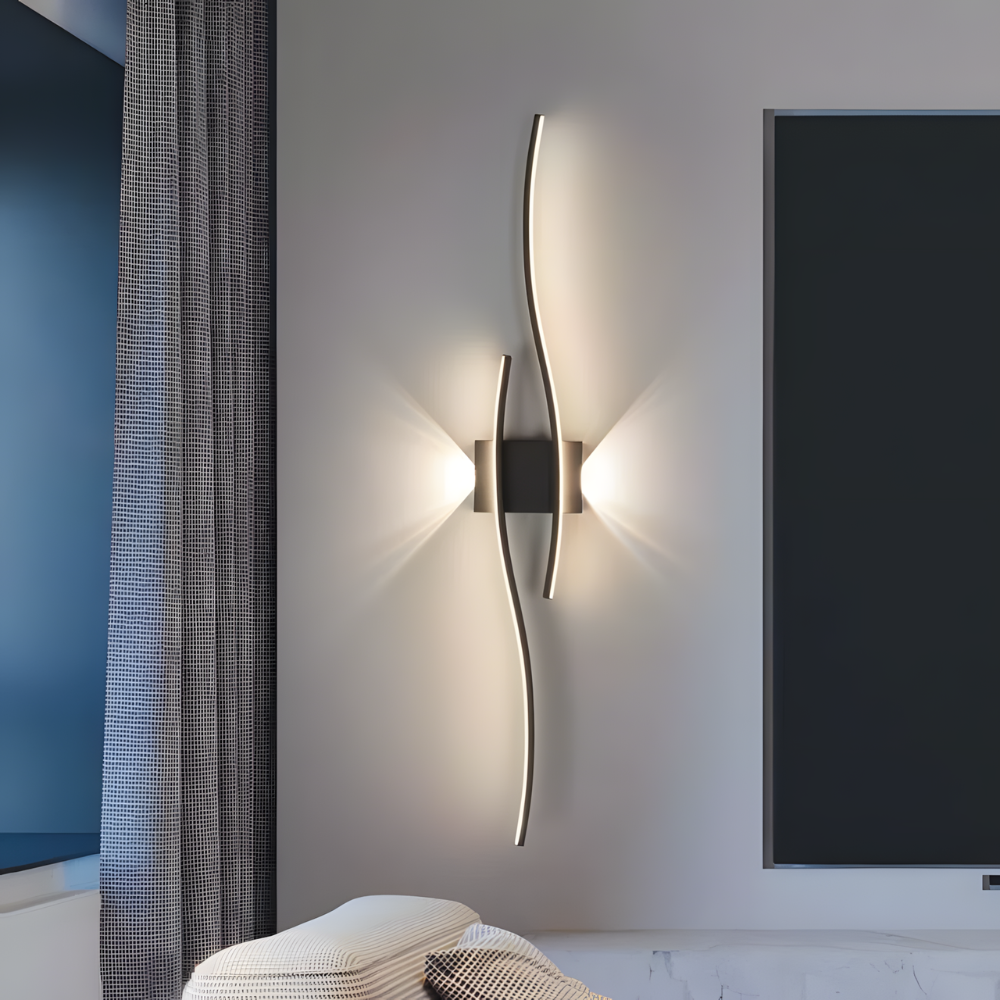 NovaLume Lampa ścienna dekoracyjna nowoczesna wewnętrzna oprawa LED