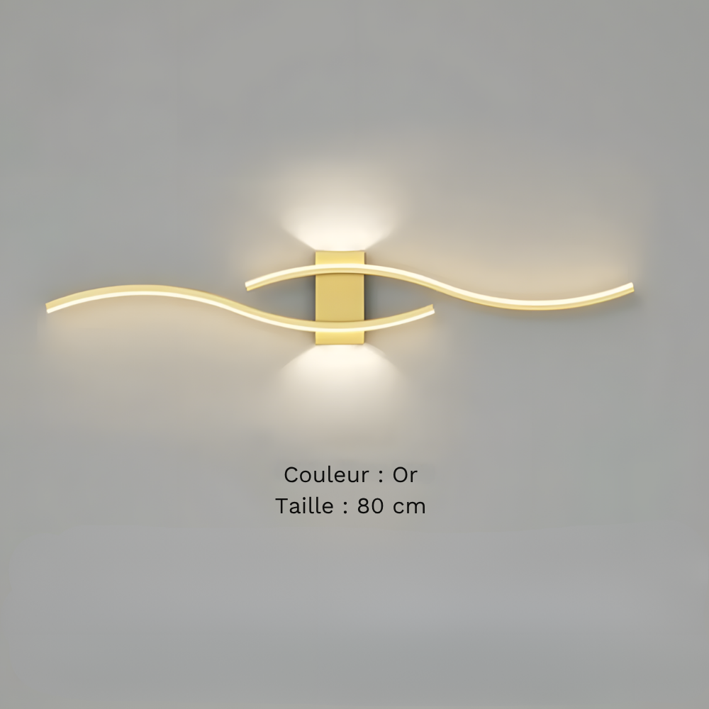 NovaLume Lampa ścienna dekoracyjna nowoczesna wewnętrzna oprawa LED