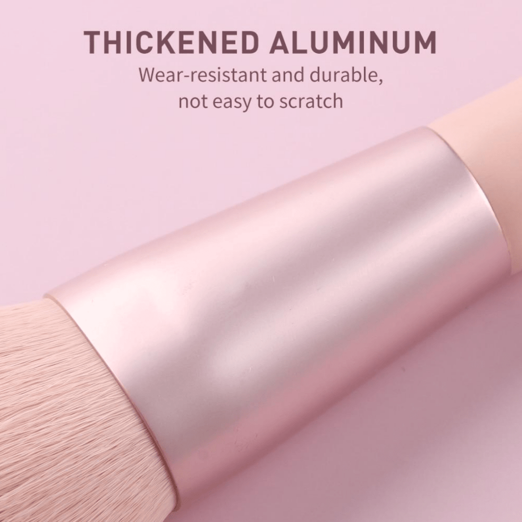 Lumina Glow 11 Piece Makeup Brush Set for Flawless Professional Finish
