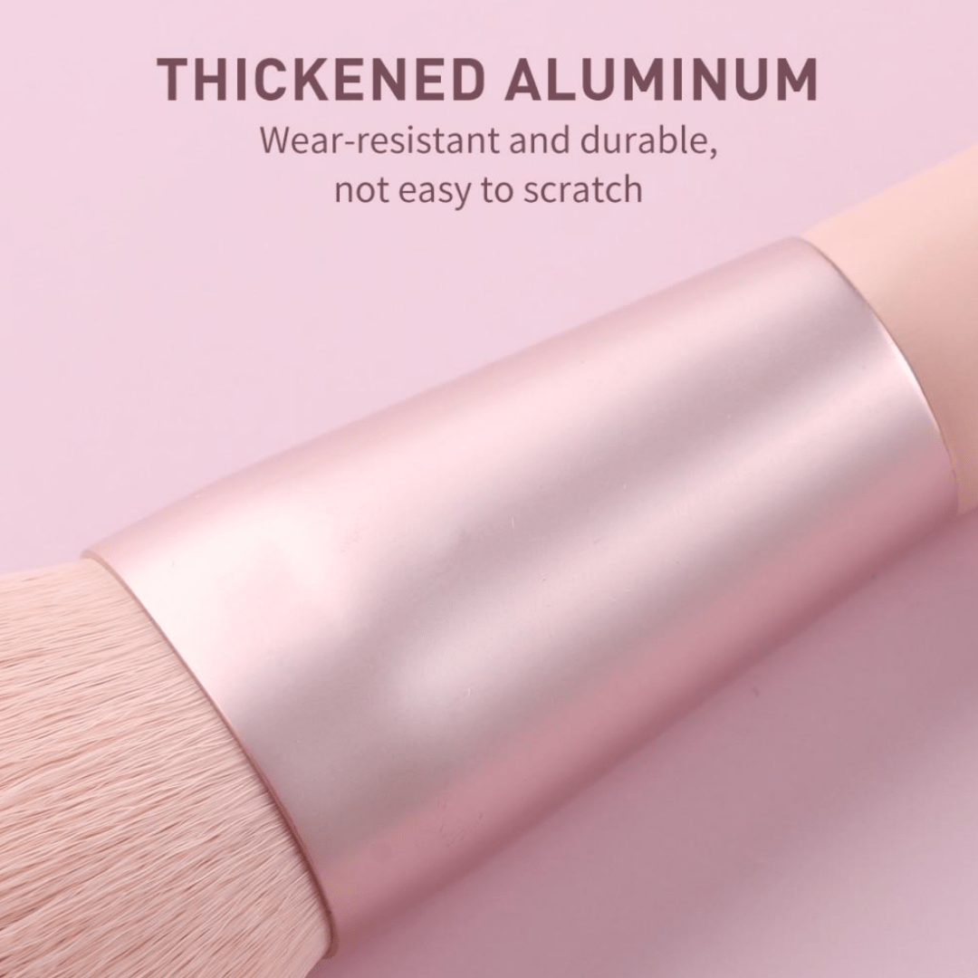 Lumina Glow 11 Piece Makeup Brush Set for Flawless Professional Finish
