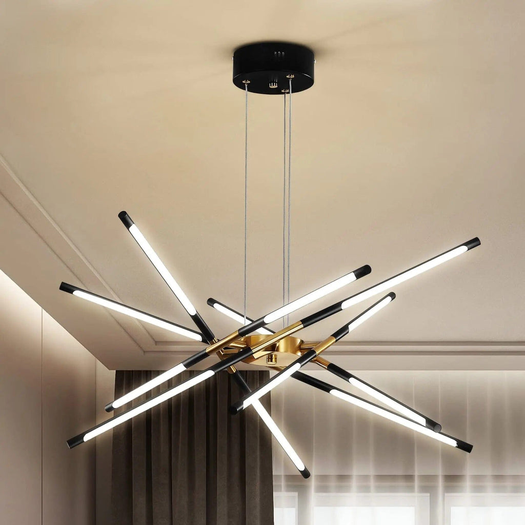 Lustre en fer angulaire Nexa Elite Éclairage