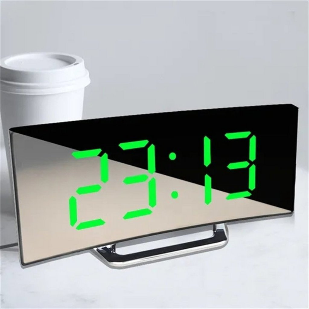 LumaSync LED Alarm Clock for Modern Nightstands Daily Use