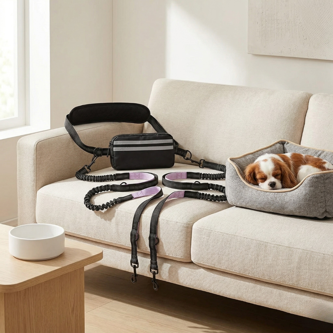Crossbody hundesnorepose til mellemstore og store hunde