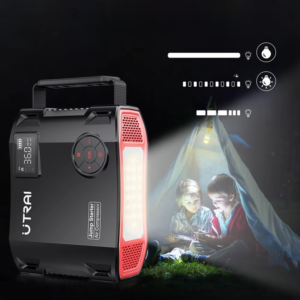 UTRAI 2000A Jump Starter Power Bank Portable Car Emergency Kit