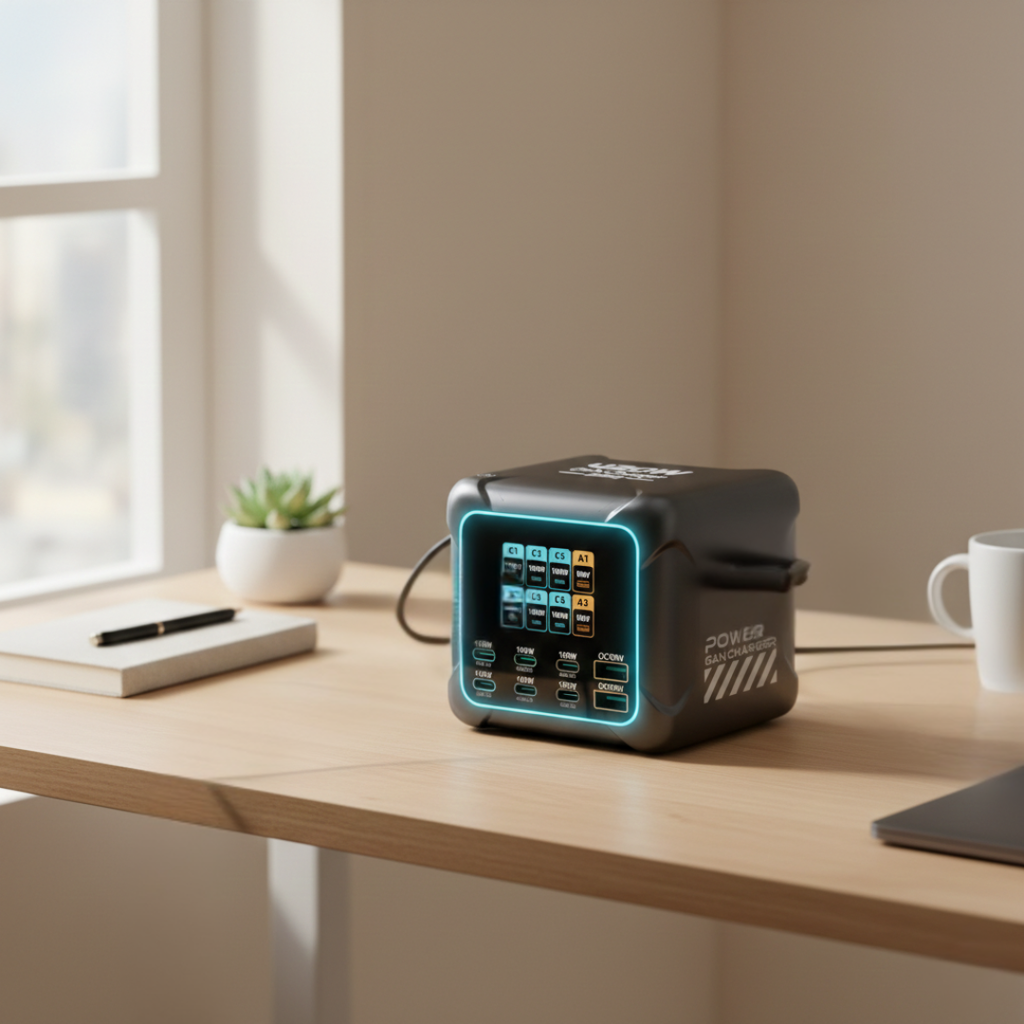 PowerHub 300W GaN Çoklu USB Portlu Şarj Cihazı Bugün