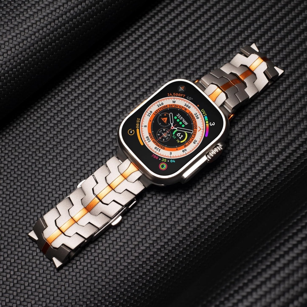 Fascia in titanio per Apple Watch