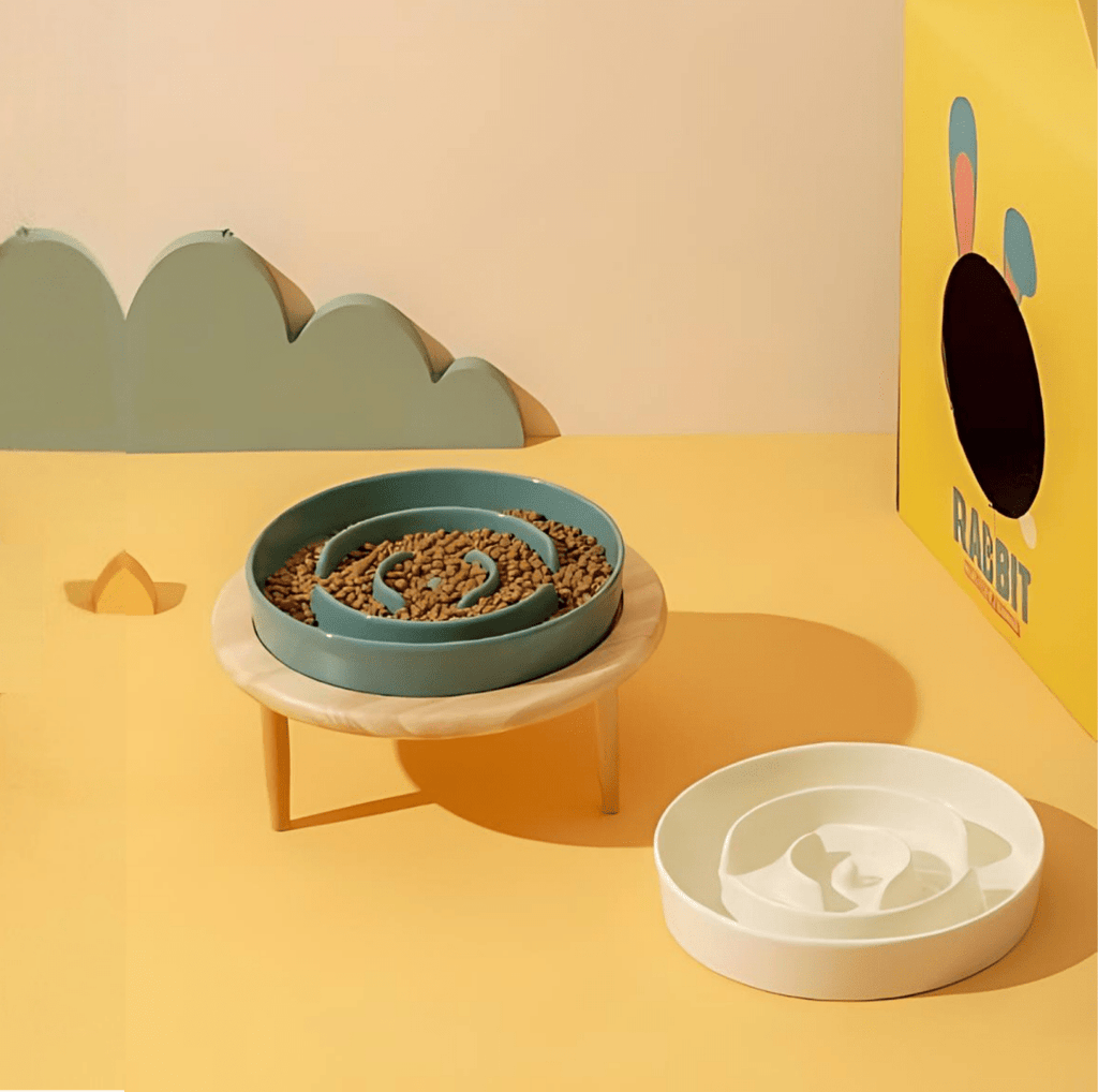 Ciotola WhiskerNest Slow Feeder per Cani e Gatti, Alimentazione Sana Premium