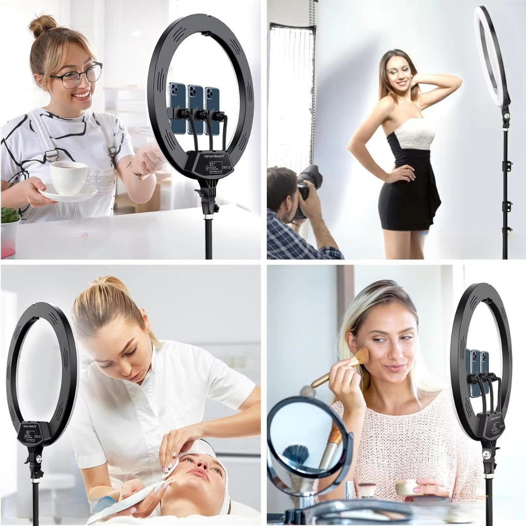 ProLite 18-Inch Circular LED Light With Tripod Stand