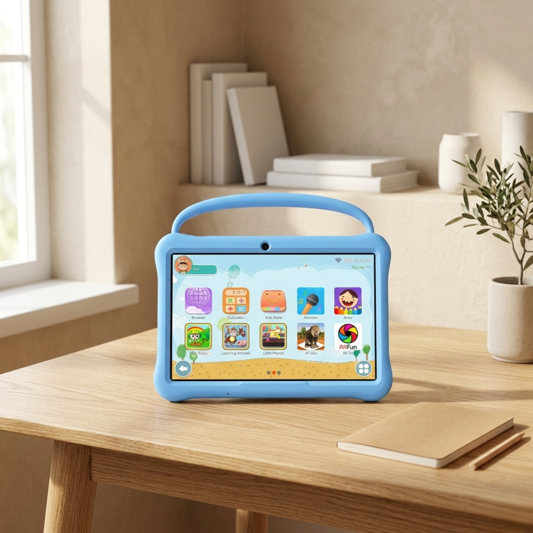 Tableta para niños de 10 pulgadas para aprendizaje y uso seguro en casa