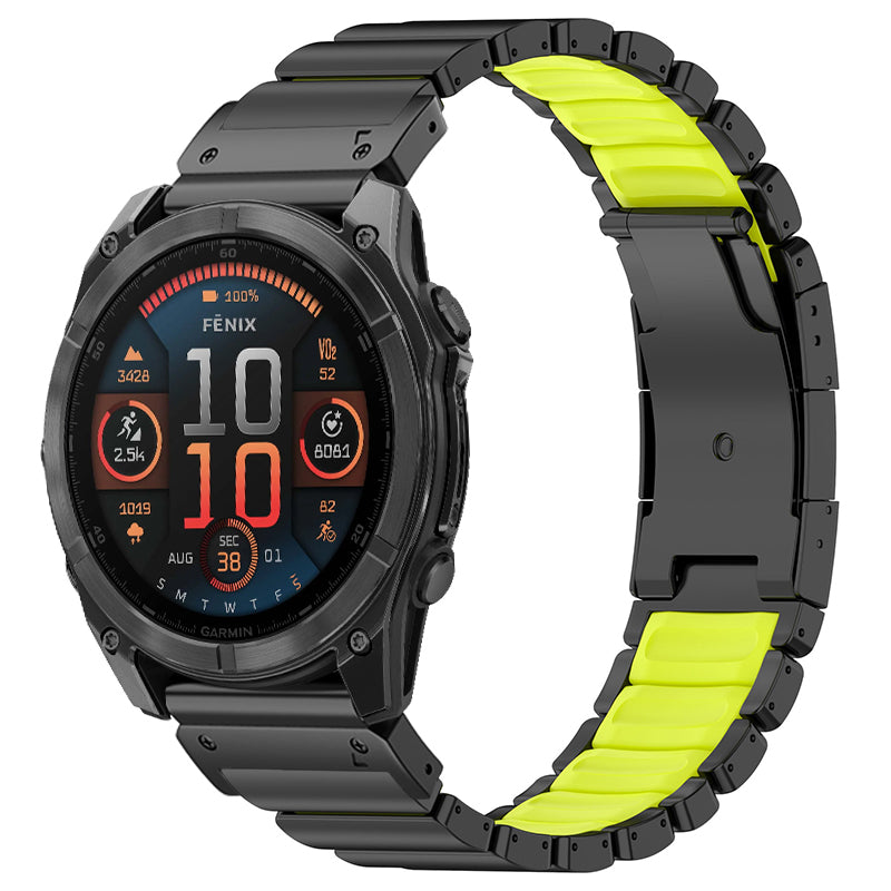 Pasek GEMINI Sport Premium Titanium do Garmin QuickFit