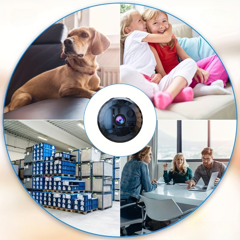 Orntli NovaGuard 1080P Mini Security Camera With WiFi And Live Mobile View