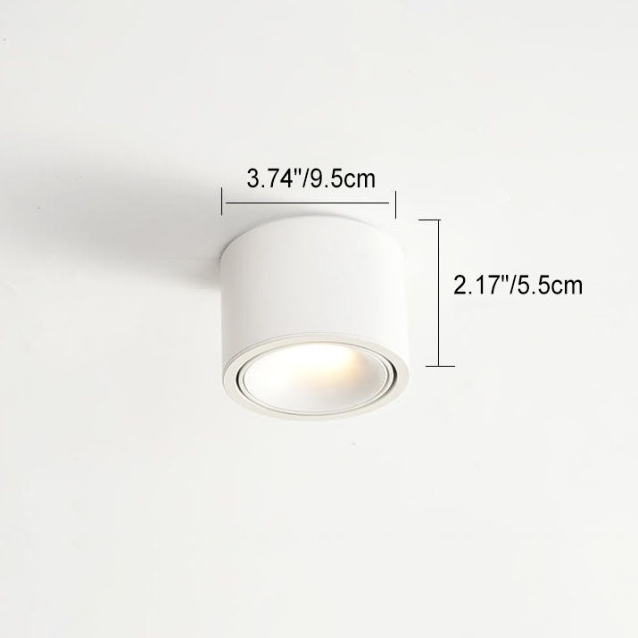 AstraGlow Round LED Spotlight Flush Mount Ceiling Light