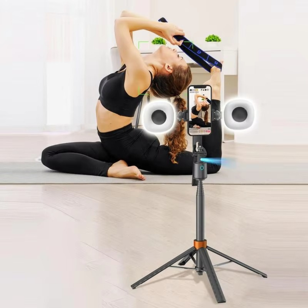 Smart tripod med ansigtssporing til nem vlogging