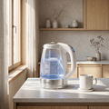 DEVISIB 2.0L Electric Glass Kettle With Temperature Control