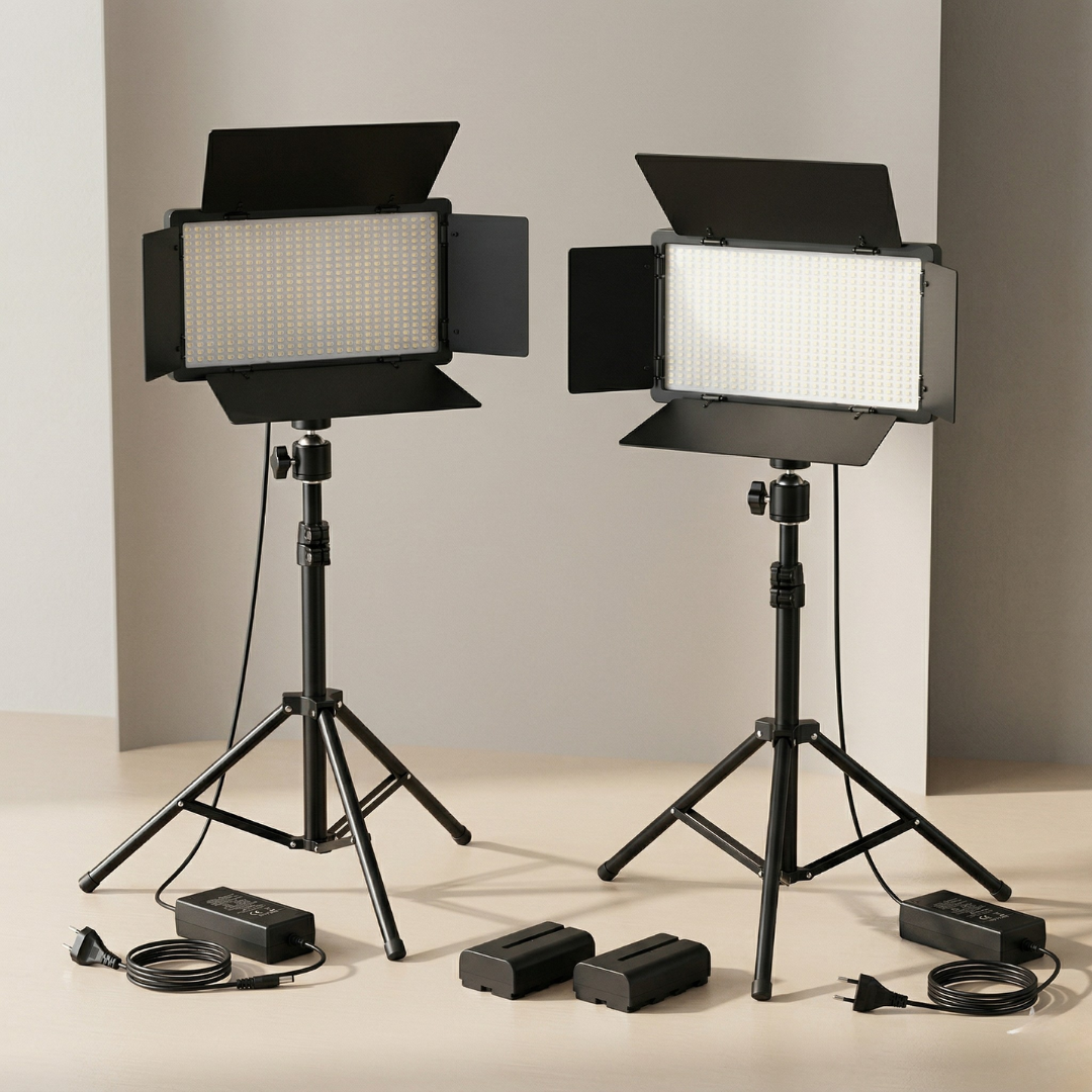 U800 LED-Fotostudioleuchte für Videoaufnahmen und Streaming