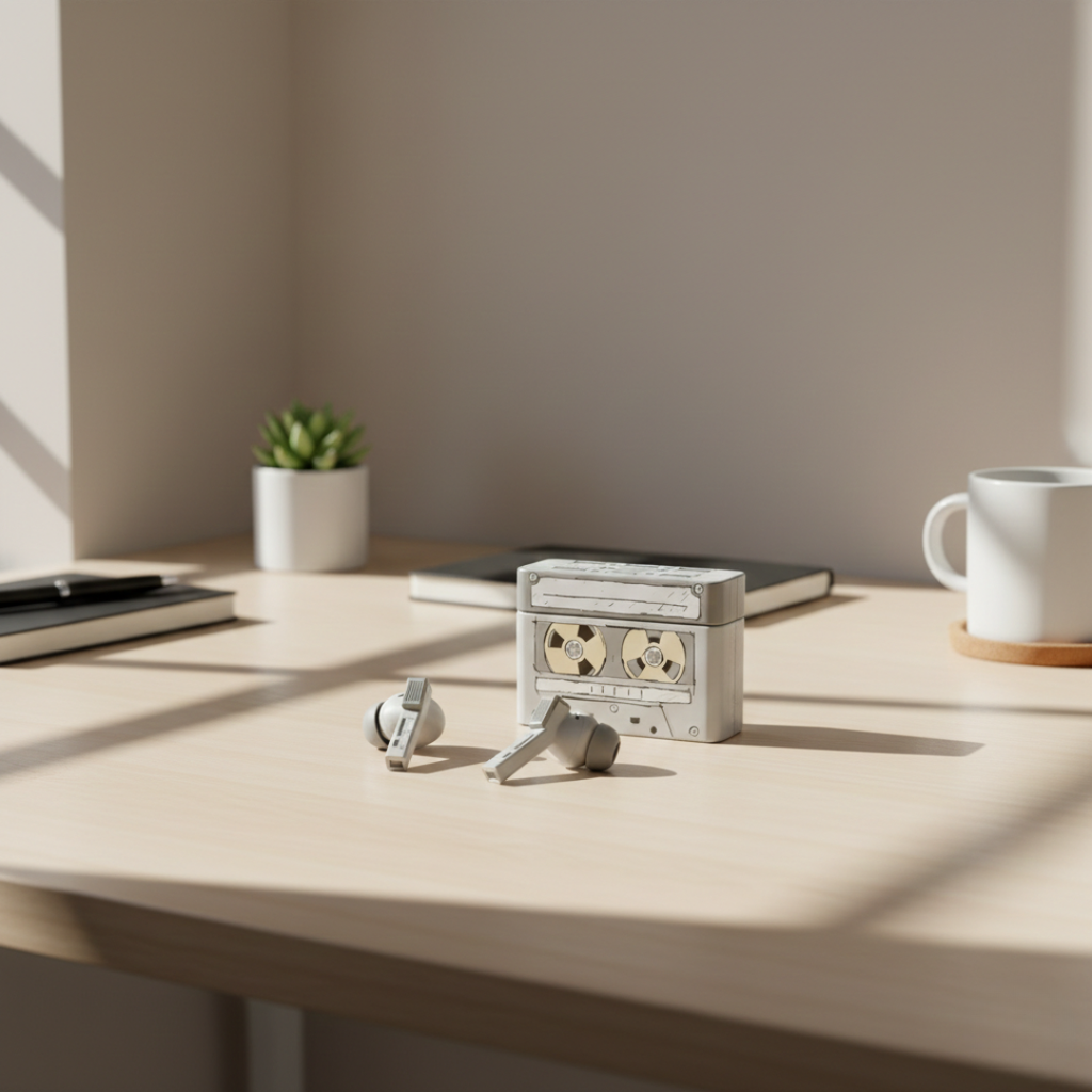 Auricolari completamente wireless dell’età dell’oro con cancellazione attiva del rumore | compagnien