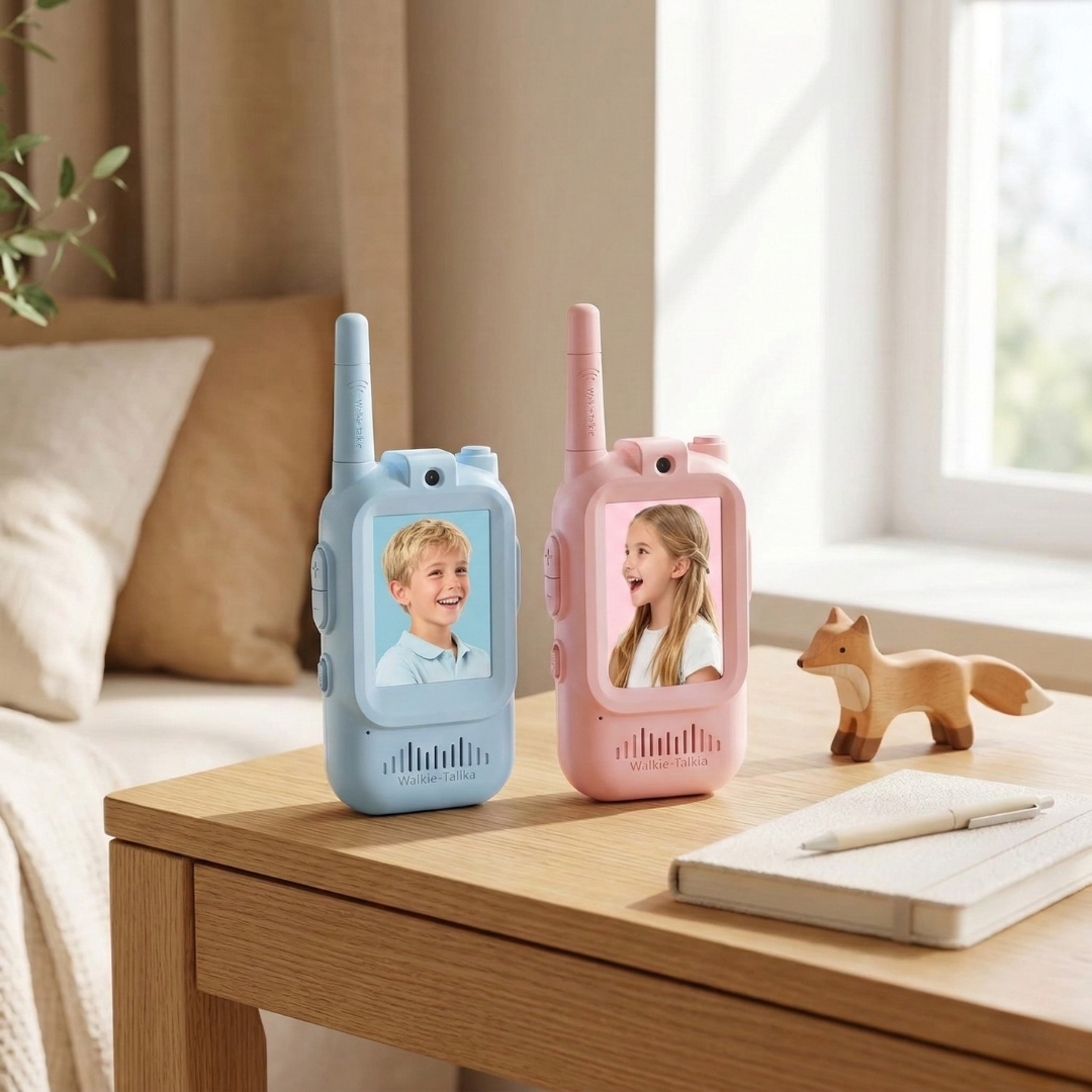 Video-fähige Walkie-Talkies für Kinder im Alter von drei bis sechs Jahren Spielzeit