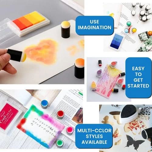 Kit de peinture au doigt VividSplash pour enfants, 20 couleurs vives, tampons et règles