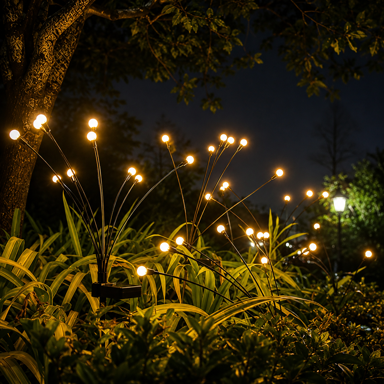 Firefly Solar Garden Lights For Ambient Outdoor Glow