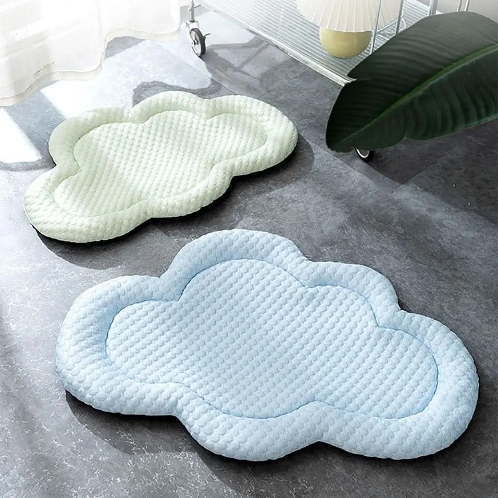 AeroNest Cooling Pet Mat Cloud Shape for Summer Comfort