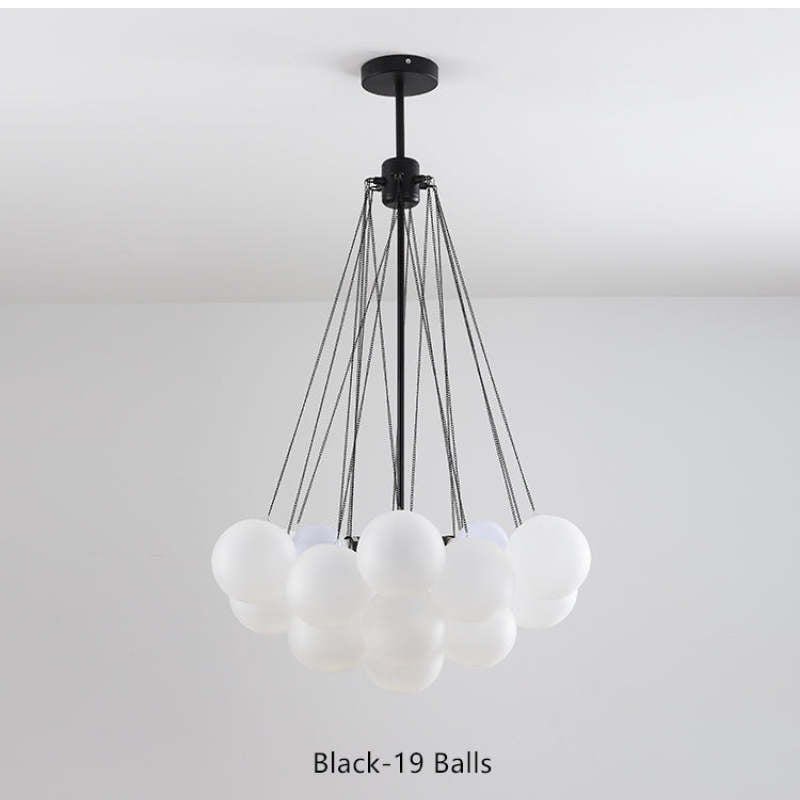 Aurea Designer Pendant Lamp in Metal and Glass for Modern Rooms