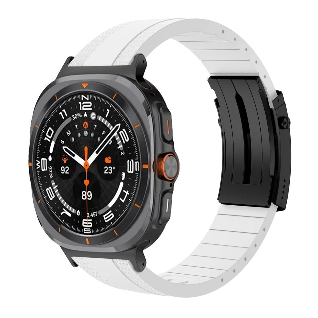 Samsung Galaxy Watch için Premium Ocean Luxe FKM Bant Sürümü