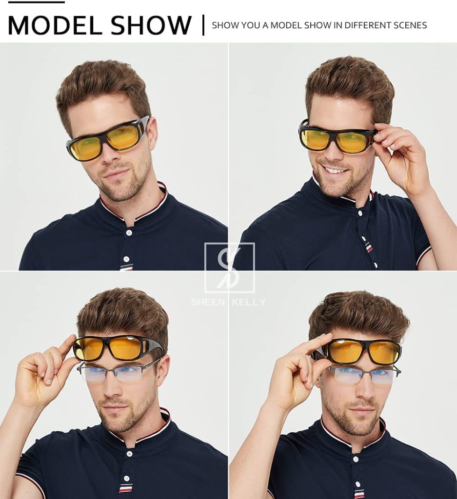 Nachtsicht-HD-Anti-Blendbrille