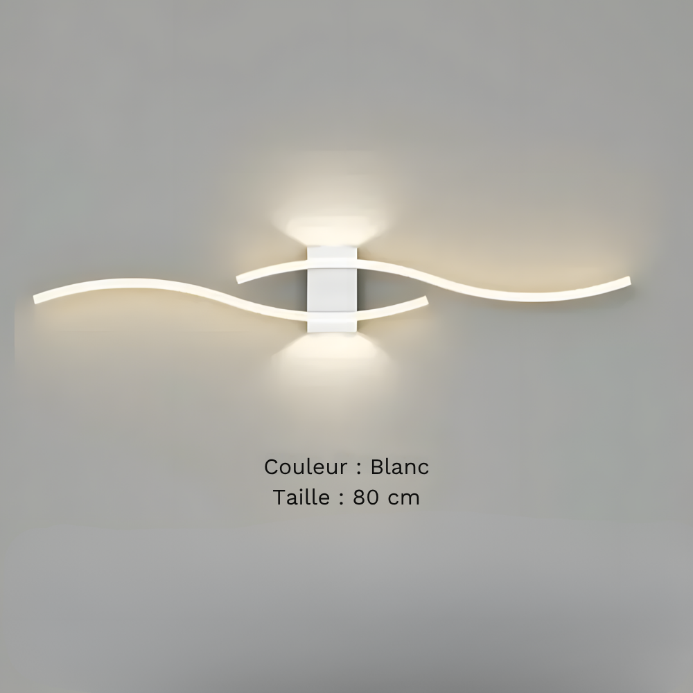 NovaLume Lampa ścienna dekoracyjna nowoczesna wewnętrzna oprawa LED