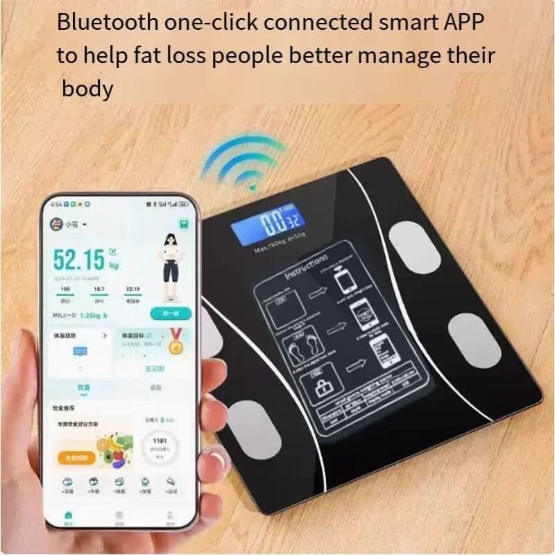PulseScale Smart Body Analysis Scale With App Sync For Health Tracking
