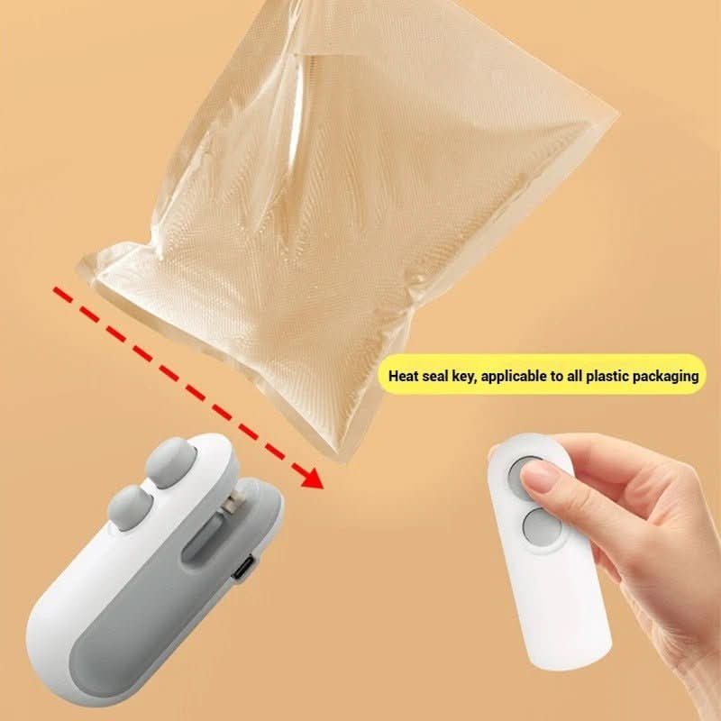 NovaSeal Pocket Bag Sealer Manual Keeps Food Fresh for Home Cooks