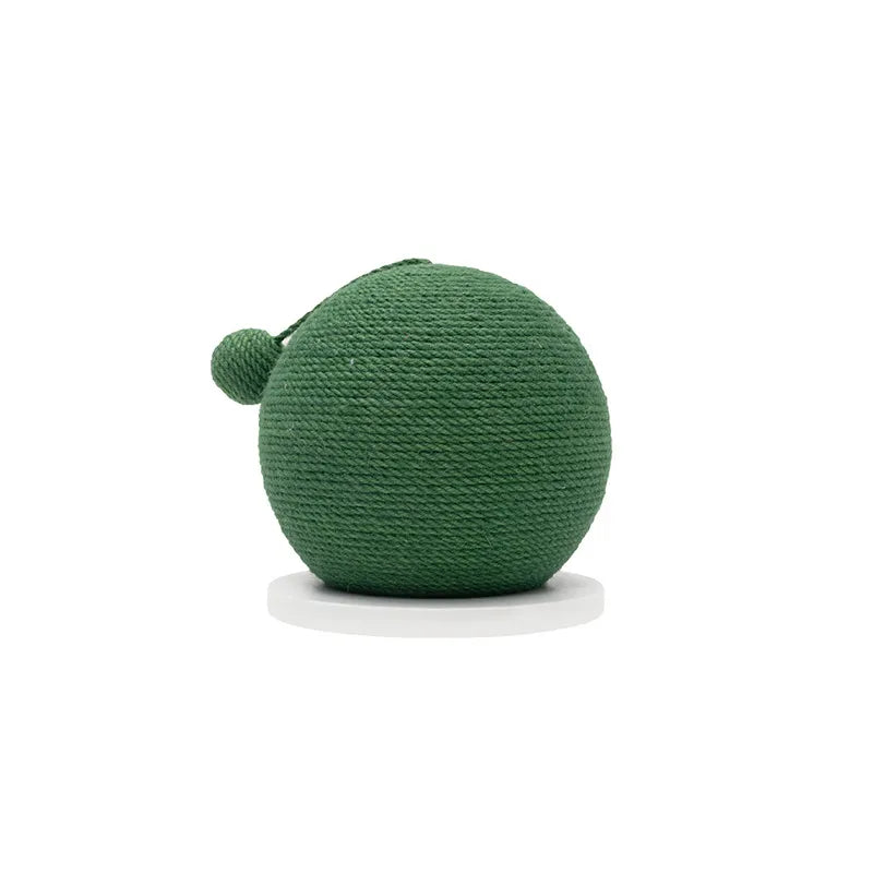 Sisal Cat Scratching Ball For Durable Claw Care And Fun Play