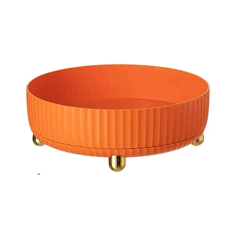 360 Degree Turntable Organizer, Space-Saving Storage For Kitchen, Bath, Office, And Pantry