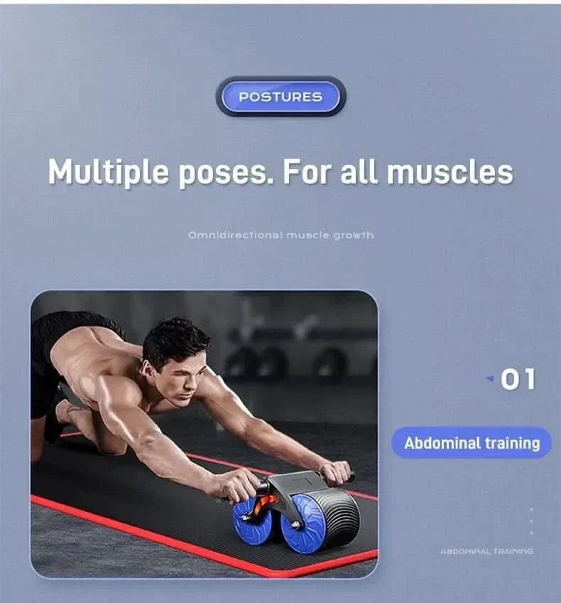 AeroCore Auto Roller Pro Core Træner til Let Six Pack Definition