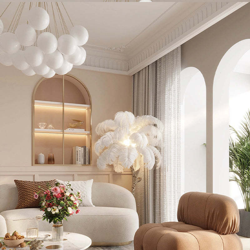 Aurea Designer Pendant Lamp in Metal and Glass for Modern Rooms
